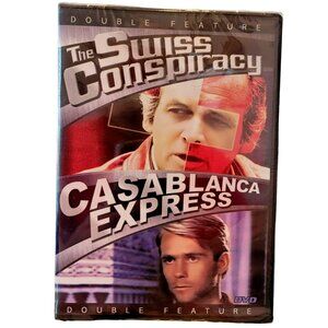 The Swiss Conspiracy & Casablanca Express Double feature DVD - 4287dvdb
